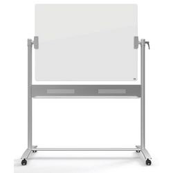 Mobiel Glasbord Nobo 900 x 1200 mm Wit Magnetisch afbeelding