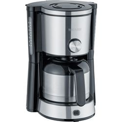 Koffiezetapparaat Severin KA 4845 roestvrijstaal zwart 1 L afbeelding