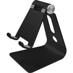 Mobiele telefoon houder Helit The Lite Stand zwart afbeelding
