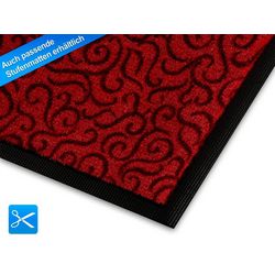Deurmat FLOORDIREKT STEP Brasil donkerrood afbeelding