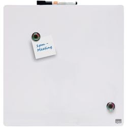 Nobo Tegel vierkant magnetisch 360x360 mm wit afbeelding