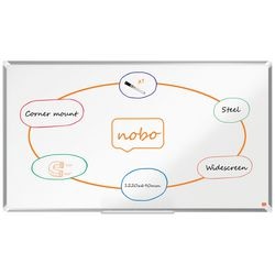 Nobo Whiteboard premium plus wit afbeelding