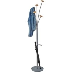 Abi Kapstok alba 187x38 cm metallic grijs afbeelding