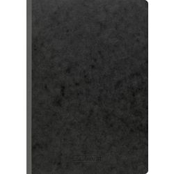 Schrijfblok Brunnen Gelinieerd A4 Zachte kaft 192 pagina's Zwart afbeelding 1