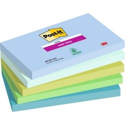 Post-it Super sticky notes 655-5ss-oas blauw, groen afbeelding