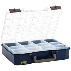 Raaco assortimentsdoos - carrylite 80 - met 12 inzetbakjes - 278 x 337 x 79 mm - 144551 afbeelding 1