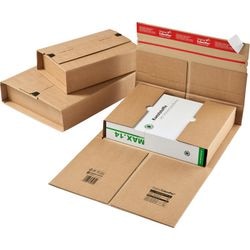 Boekverpakking ColomPac CP 035.03 Bruin 250 x 355 x 105 mm afbeelding