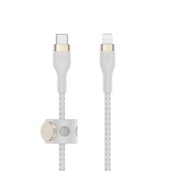 Belkin Oplaadkabel CAA011BT3MWH Wit USB-C Male naar Apple Lightning afbeelding