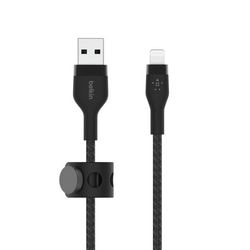 Belkin Oplaadkabel CAA010BT3MBK Zwart USB-A Male naar Apple Lightning afbeelding