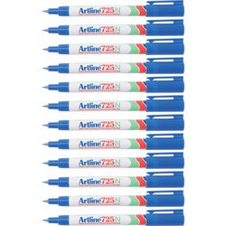 Permanent marker Artline 725 fijn 0,4mm blauw rond milieuvriendelijk sneldrogend afbeelding