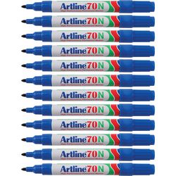Permanent marker Artline 70 ultra 1,5mm blauw rond milieuvriendelijk afbeelding