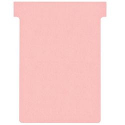 Nobo T-insteekkaarten planning karton 170g/m2 92x15x120x80mm roze afbeelding