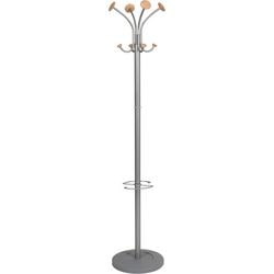Abi Kapstok stily alba hout plastic stevige voet parapluhouder afbeelding