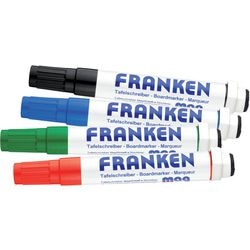 Whiteboard Marker Franken Z1703 1 - 3 mm Blauw Rood Groen Zwart afbeelding 1