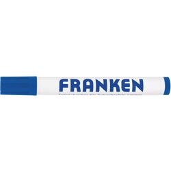 Marker Franken 2-6mm blauw kogelpunt hervulbaar afbeelding