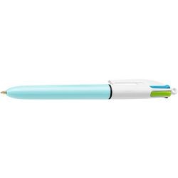 Balpen Bic kunststofhouder medium 0,4 mm 4-kleuren drukknop afbeelding