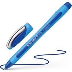 Quantore Balpen schneider slider memo blauw extra breed afbeelding