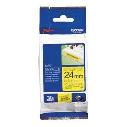 Extra klevende tape Brother TZES651 24mmx8m zwart/geel afbeelding