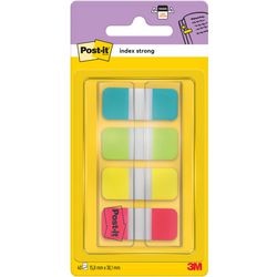 Post-it Index strong 676-alyr 15,8x38,1mm 4x10 indexen afbeelding