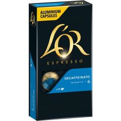 Abi Koffiecups l'or espresso ristretto decaffeinato 20 stuks afbeelding
